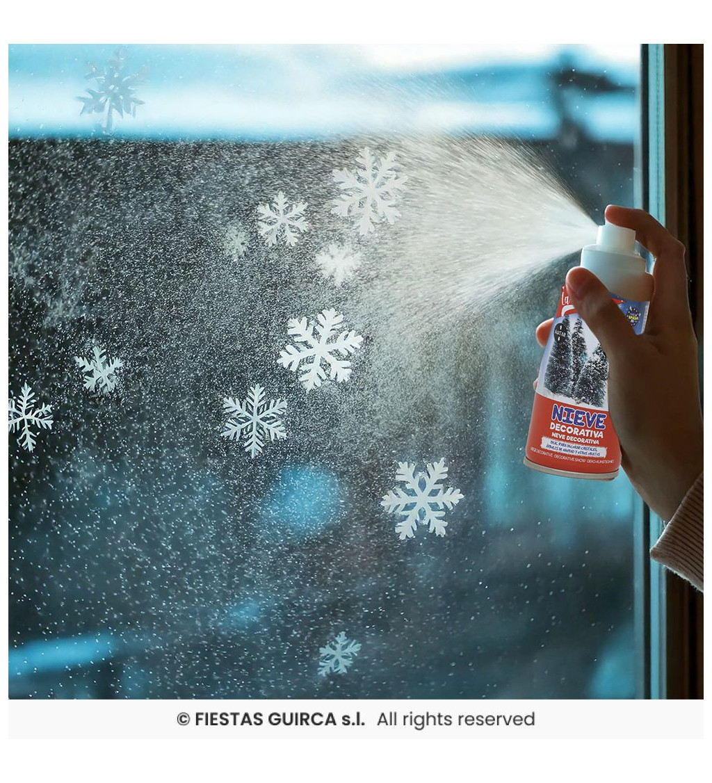 Sprej s umelým snehom