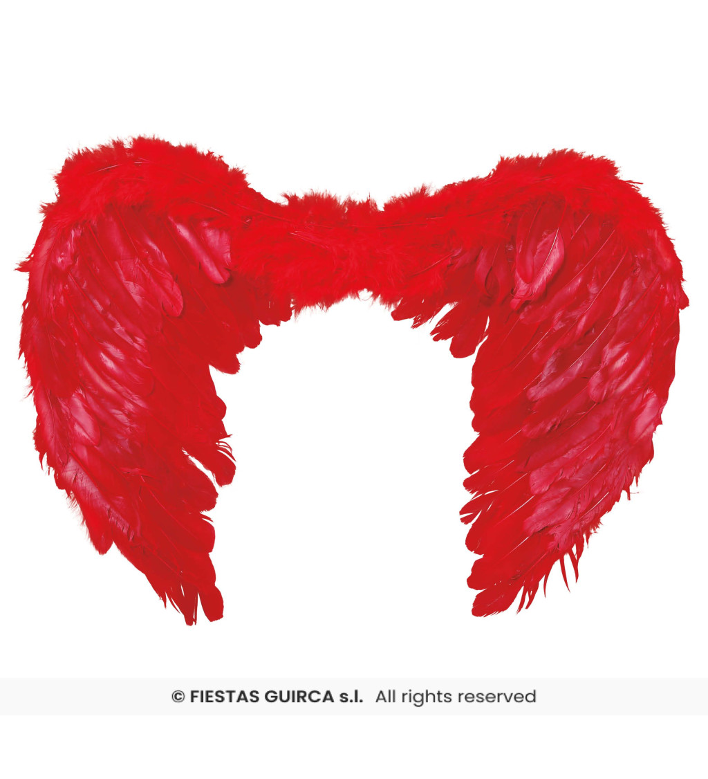 Anjelské krídla - červená