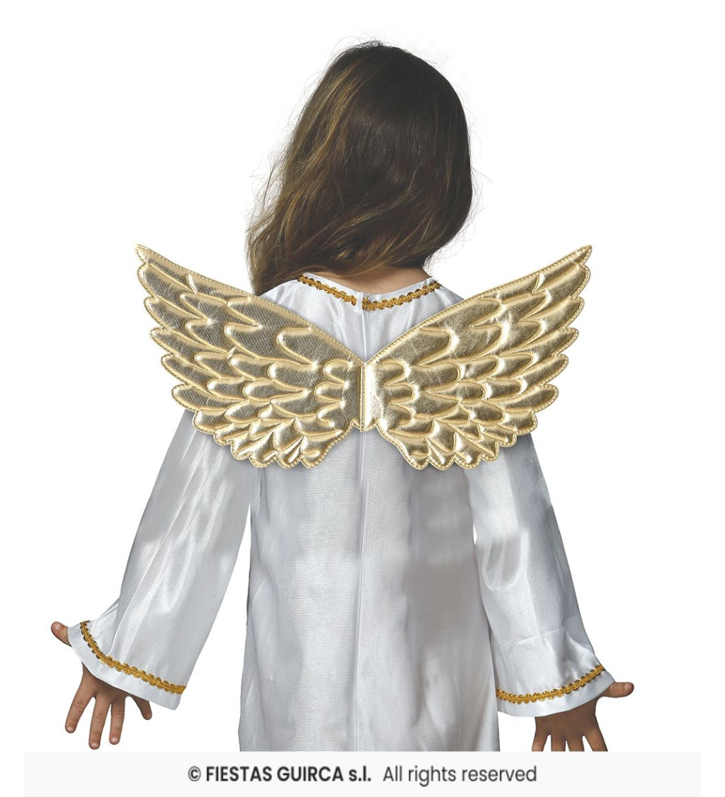 Anjelské krídla - zlatá