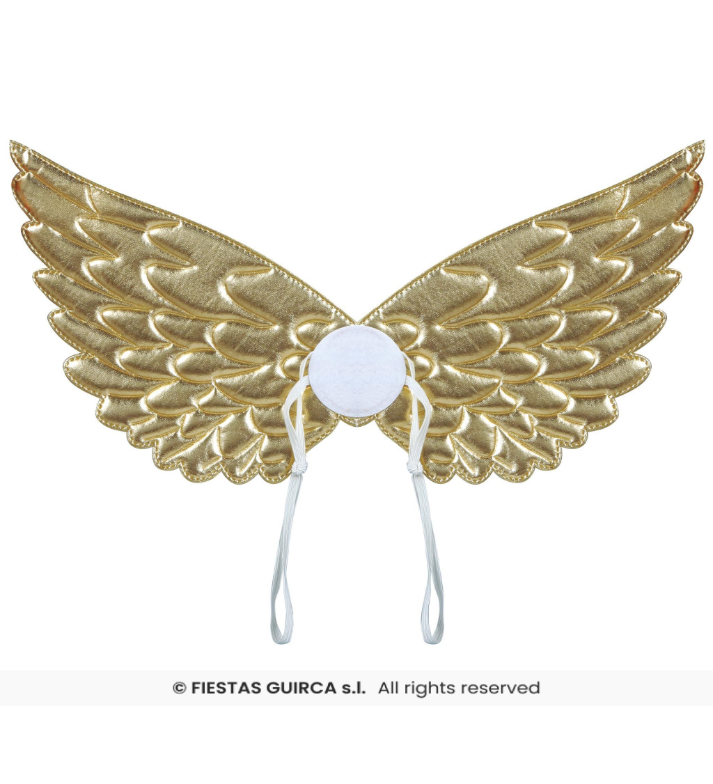 Anjelské krídla - zlatá