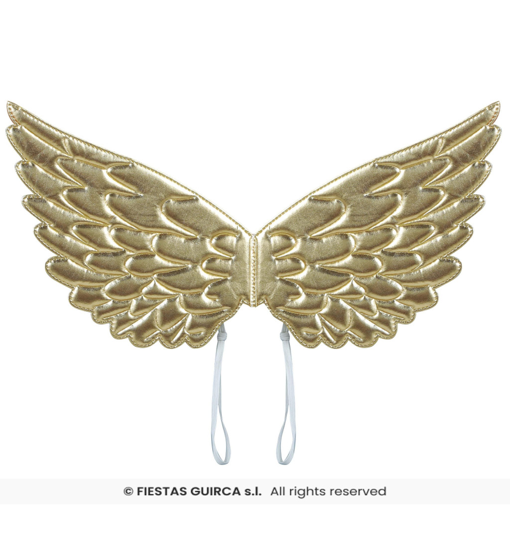 Anjelské krídla - zlatá