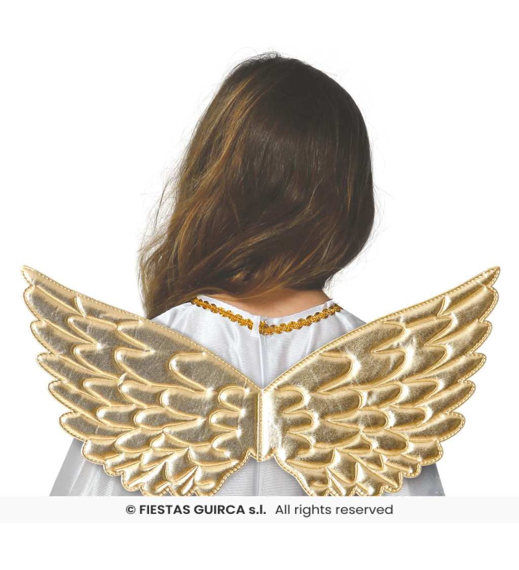 Anjelské krídla - zlatá