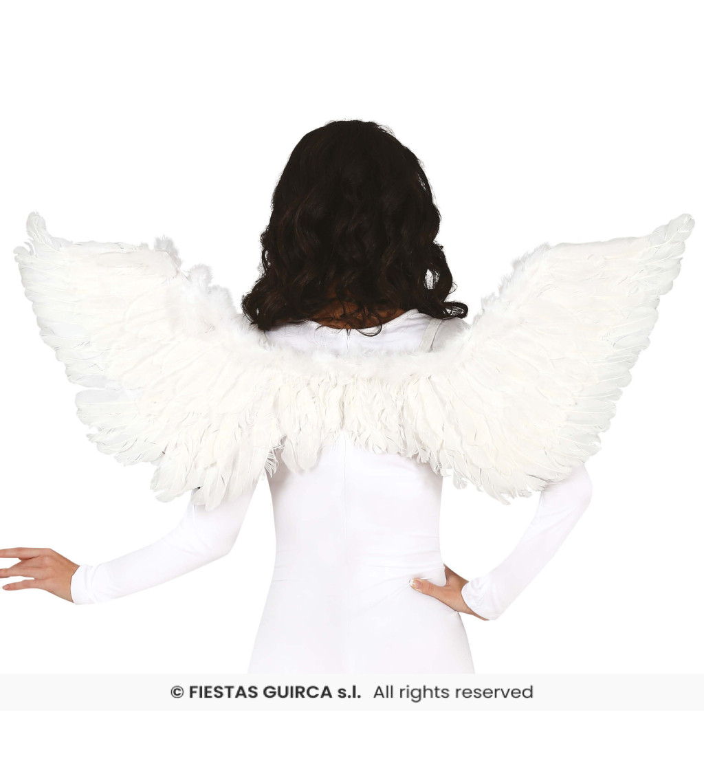 Anjelské krídla – biela