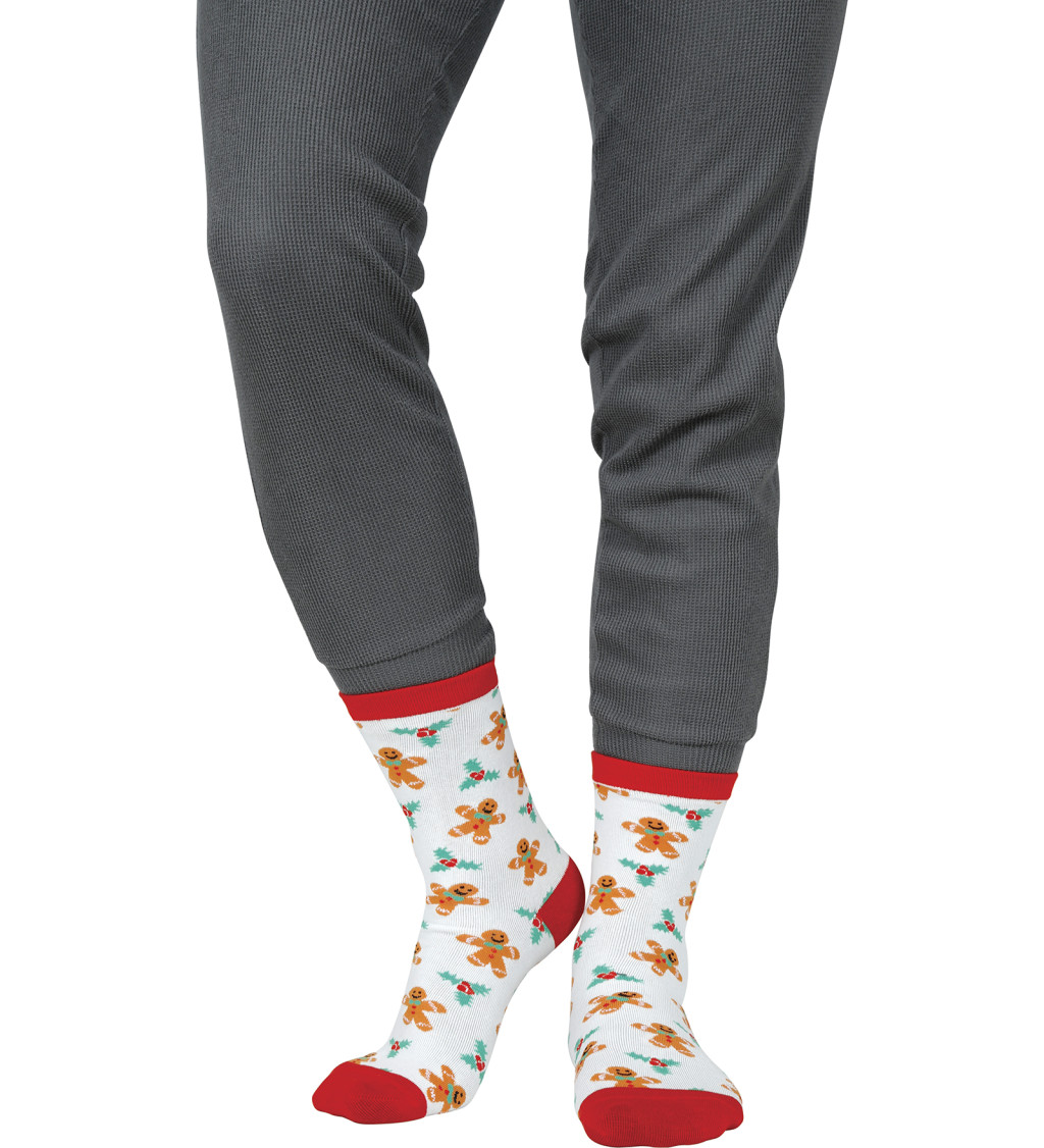 Vianočné ponožky so sladkými perníčkami