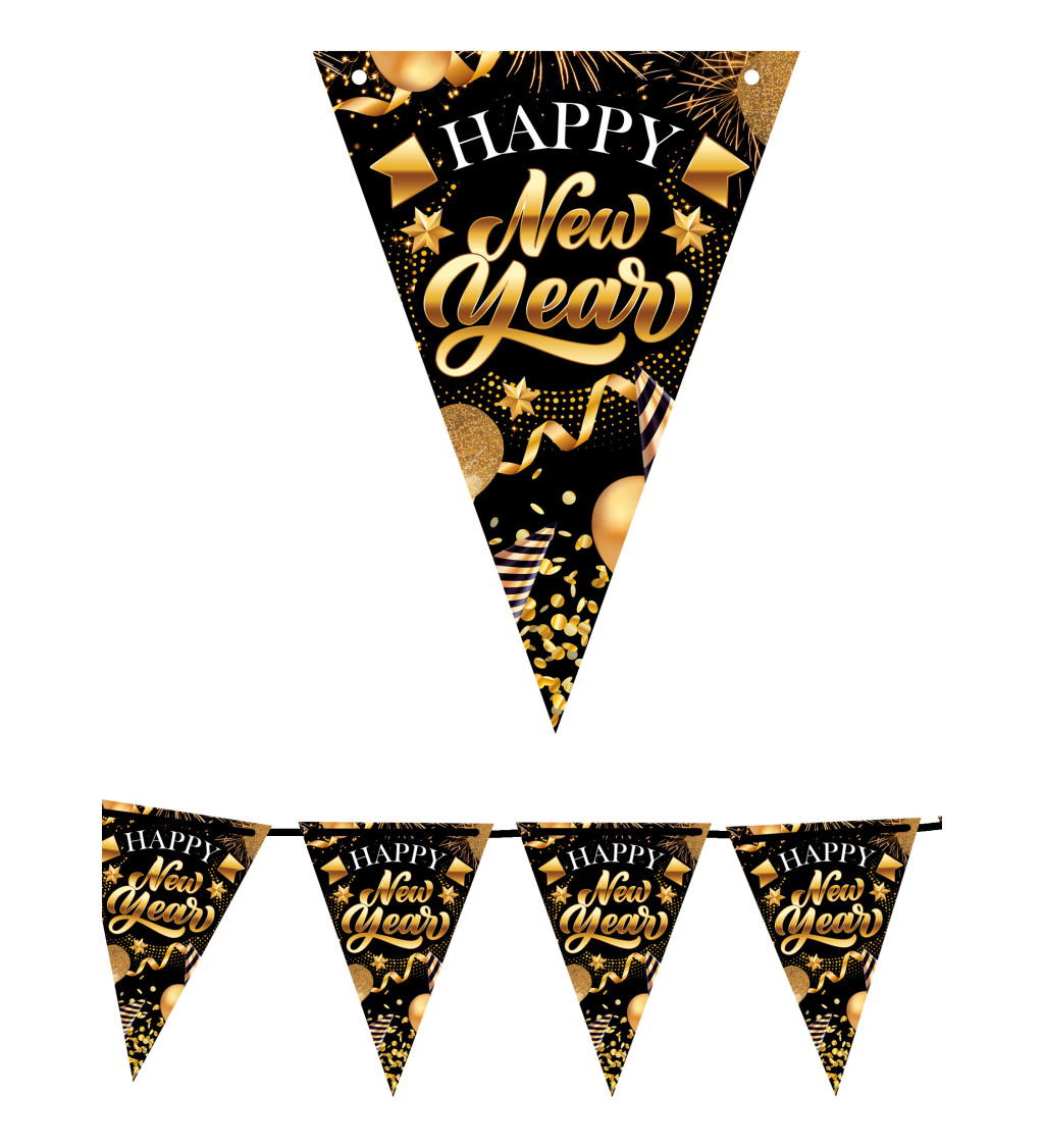 Girlanda Happy New Year