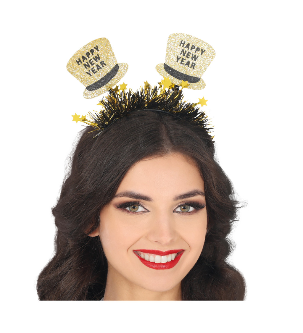 Čelenka s párty klobúčikmi