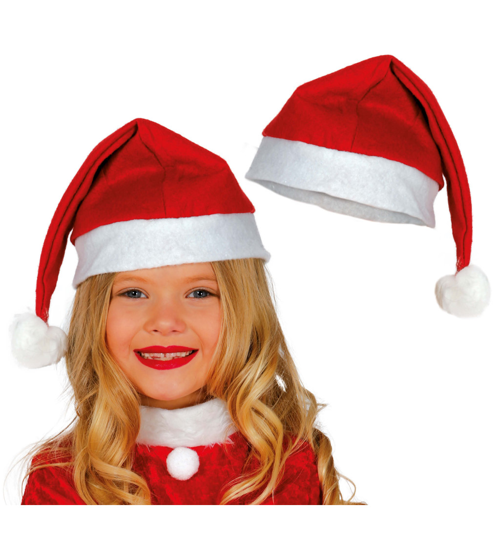Detská čiapka Santy