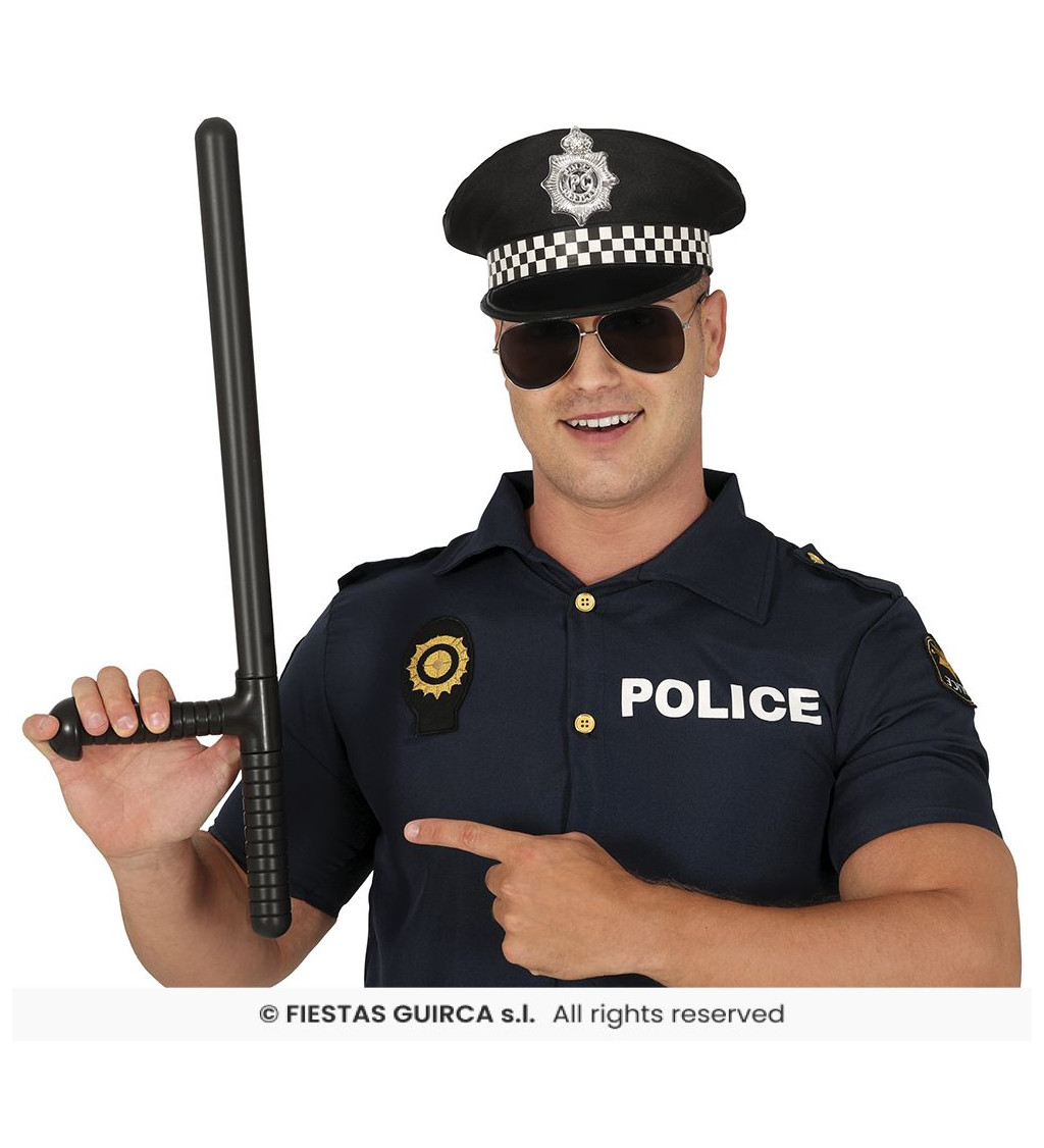 Obušok pre policajný kostým - 57 cm