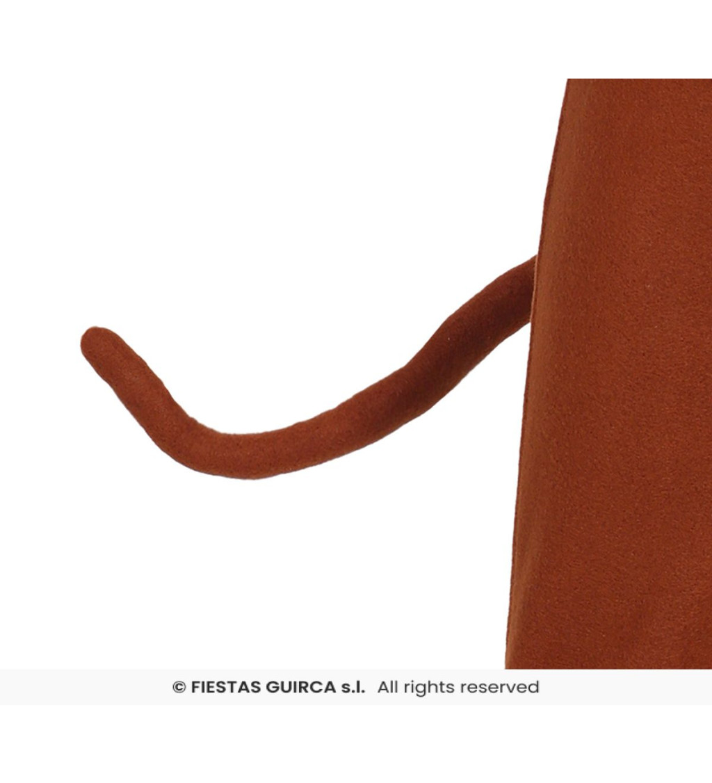 Detský kostým opička - overal s kapucňou