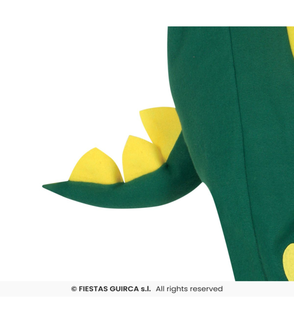 Detský kostým dinosaura s kapucňou