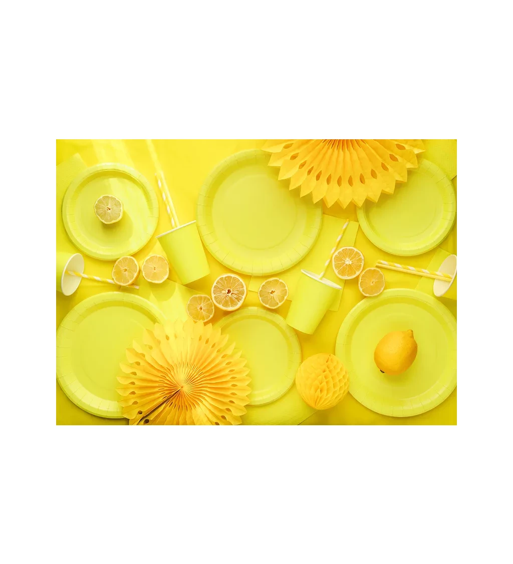 Žlté tégliky - 6 ks