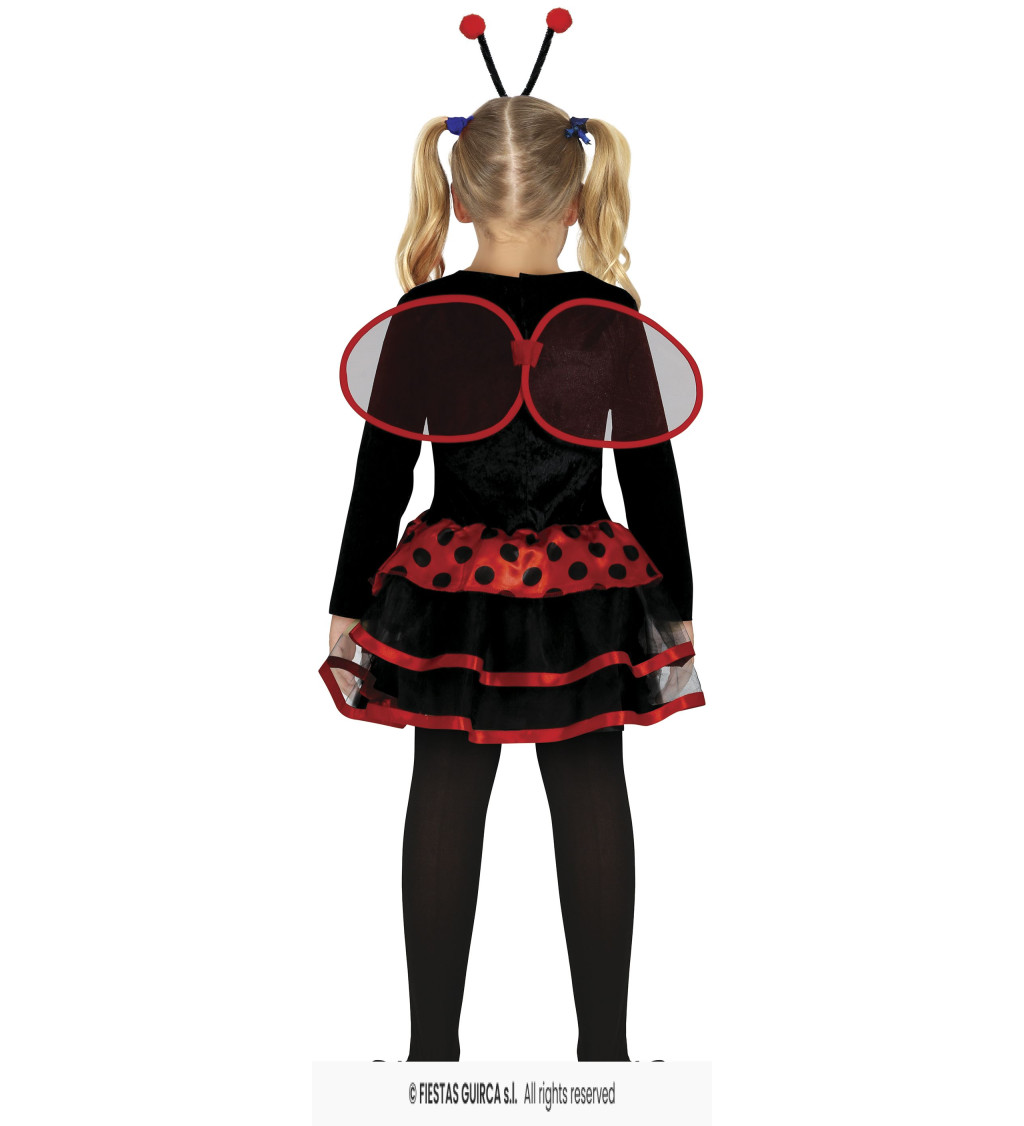 Detský kostým – lienka