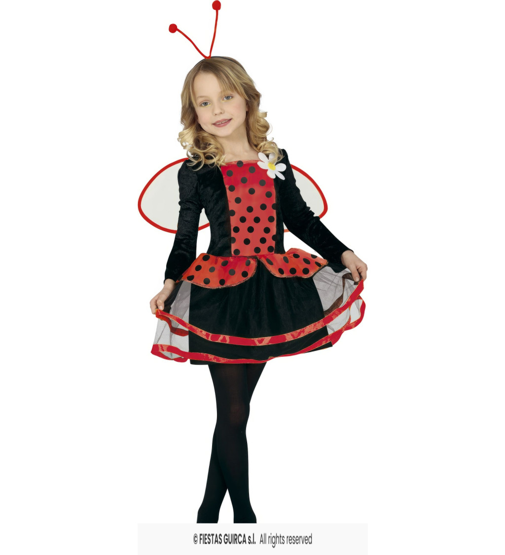 Detský kostým – lienka