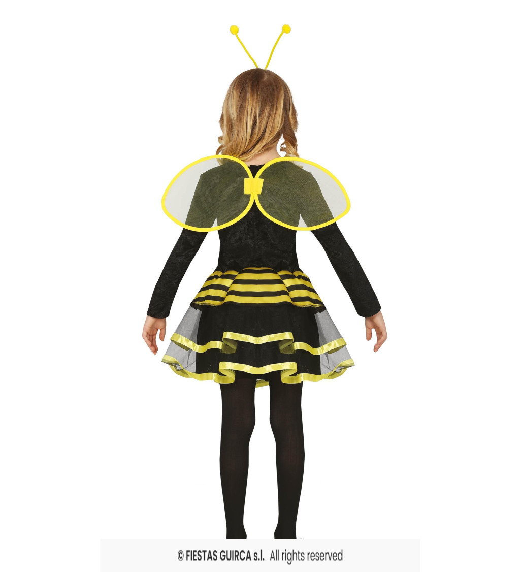 Detský kostým - včielka