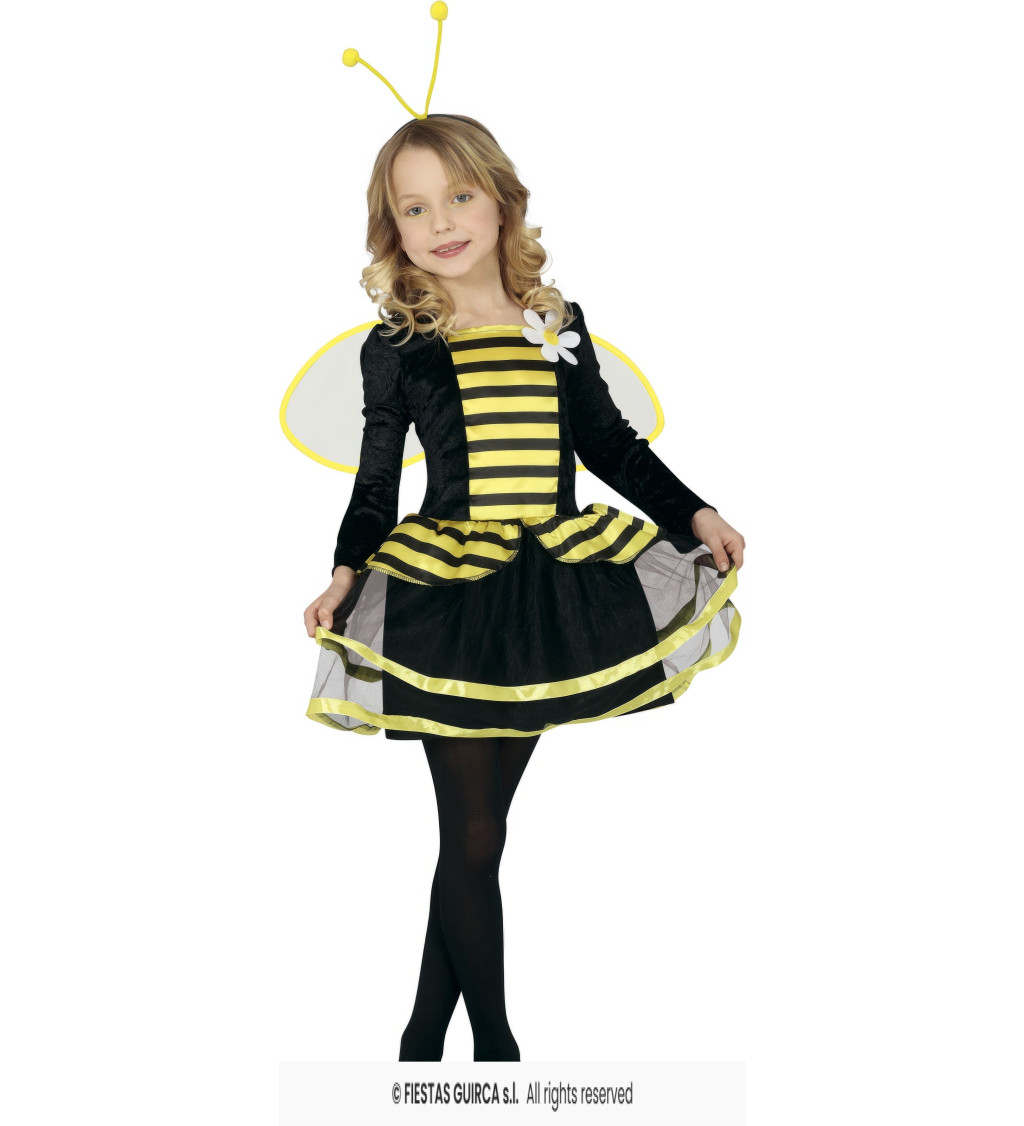 Detský kostým - včielka