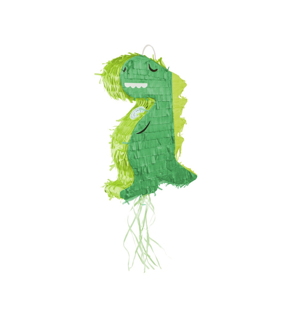 Piňatá dinosaurus na oslavy 43 cm