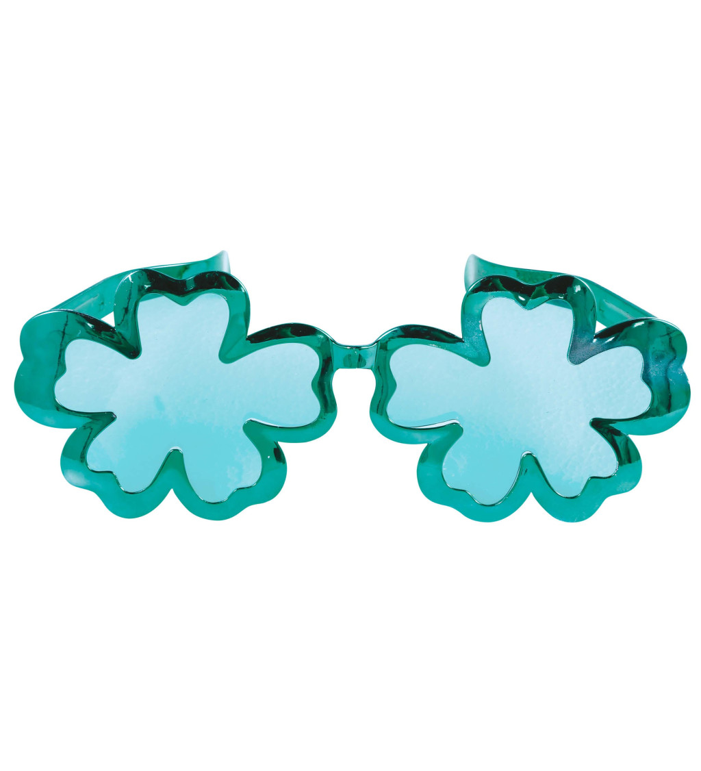 Okuliare v tvare štvorlístkov