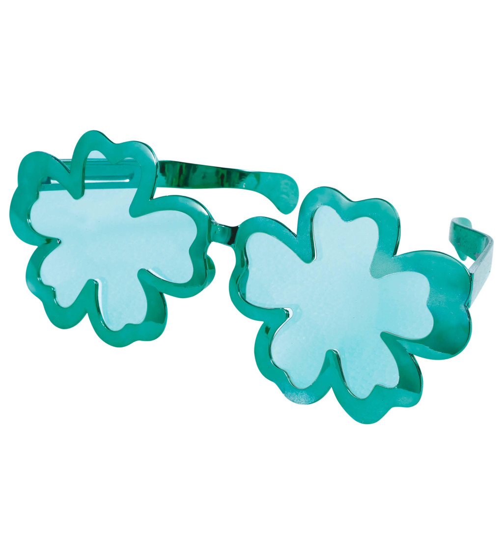 Okuliare v tvare štvorlístkov