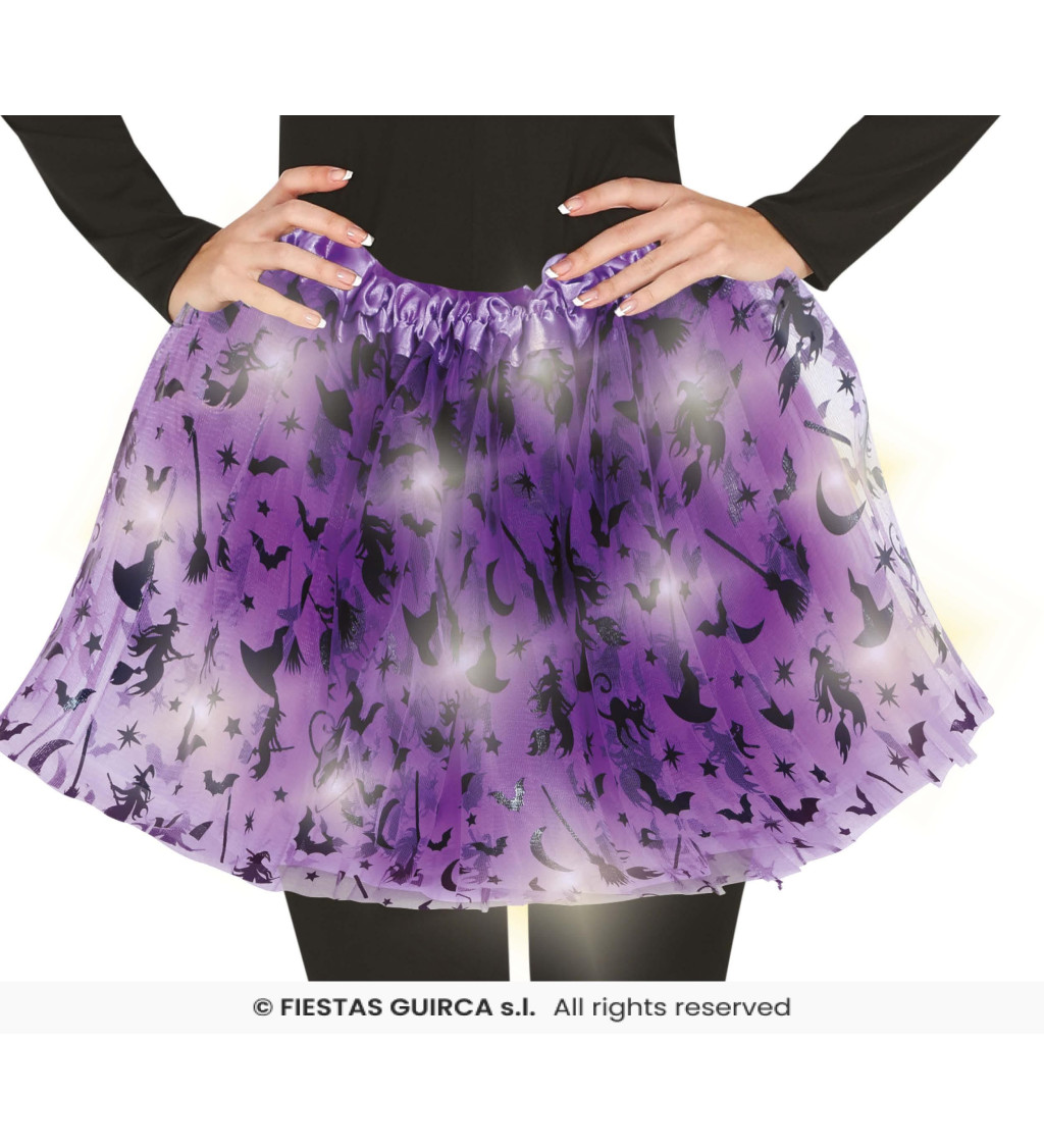 Tutu sukne s blikajúcimi svetielkami