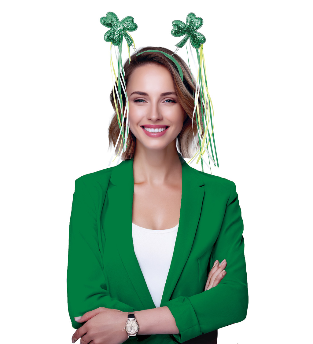 Hravá čelenka Sv. Patrik
