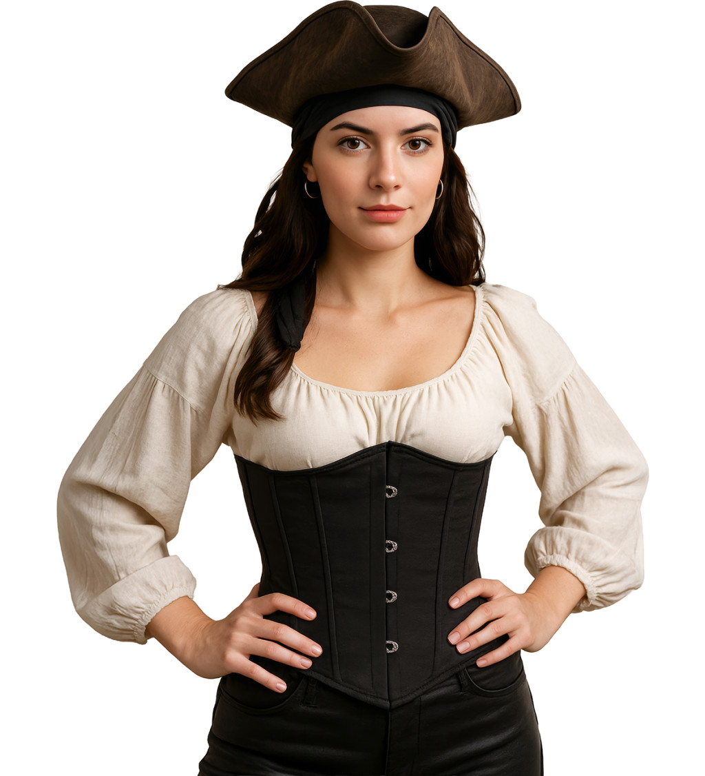 Polokorzet čiernej farby