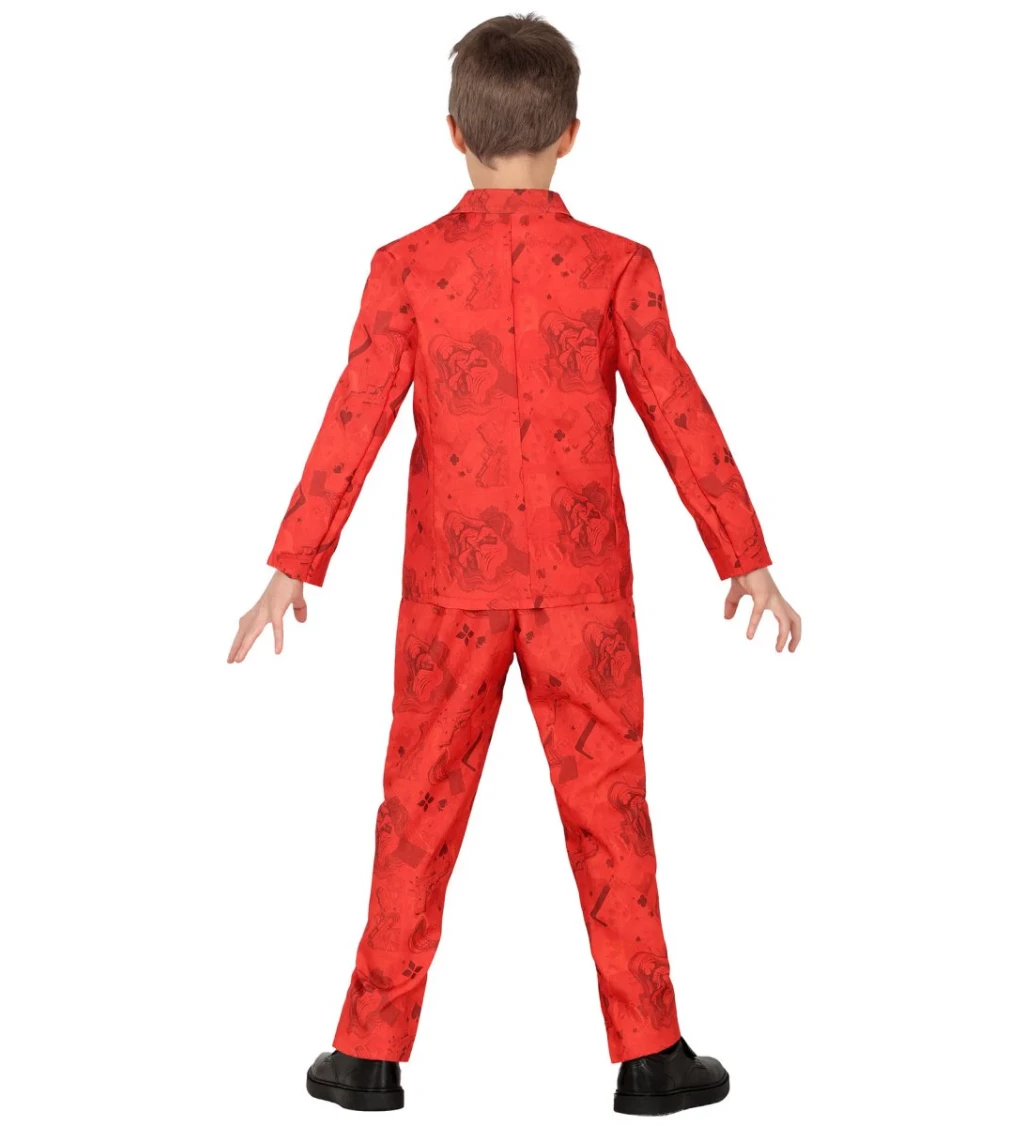 Detský kostým: červený oblek