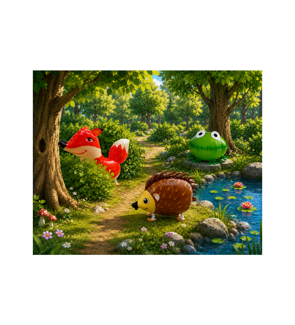 Chodiaci balónik - Žaba