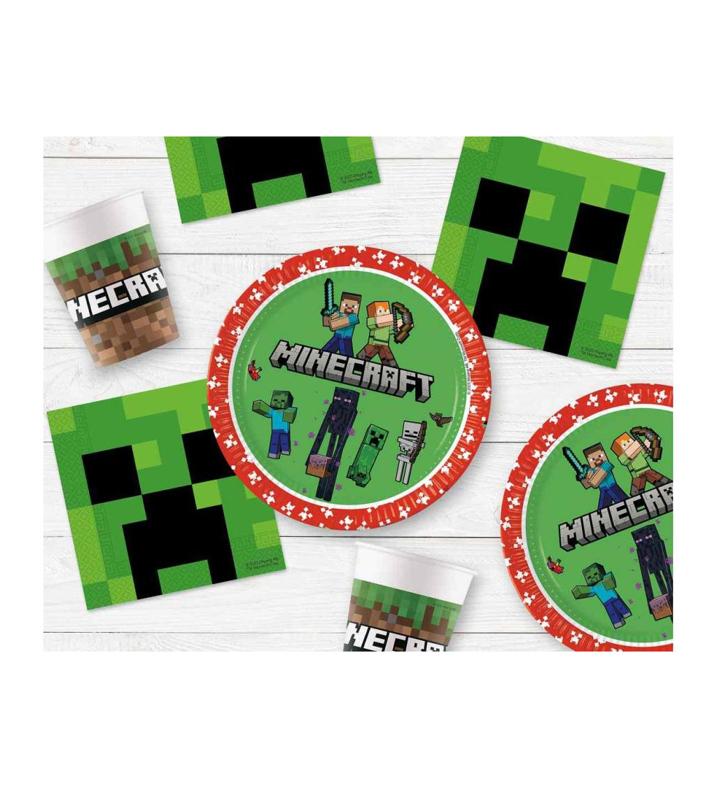Papierové obrúsky: Minecraft