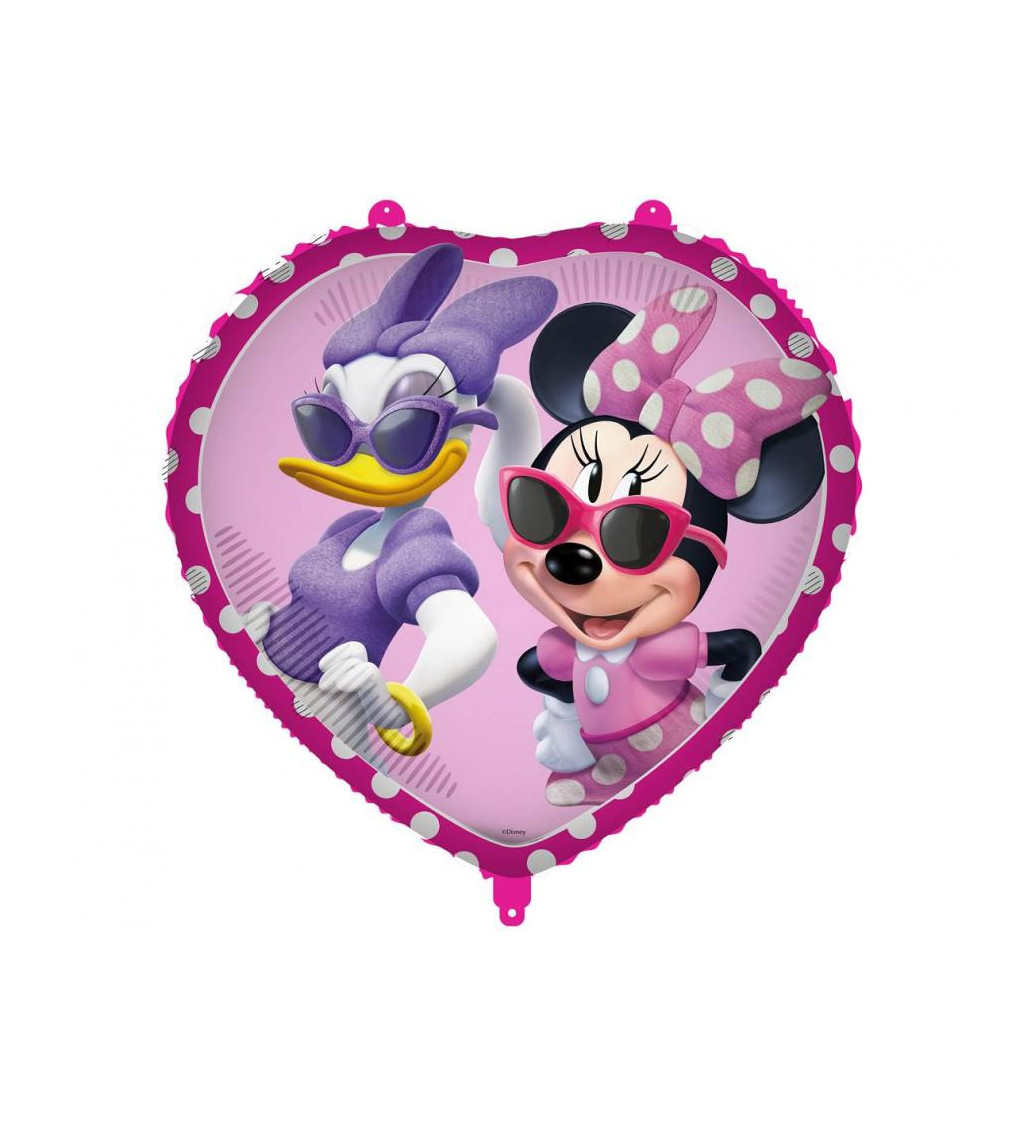 Minnie srdce - fóliový balónik Disney 45 cm