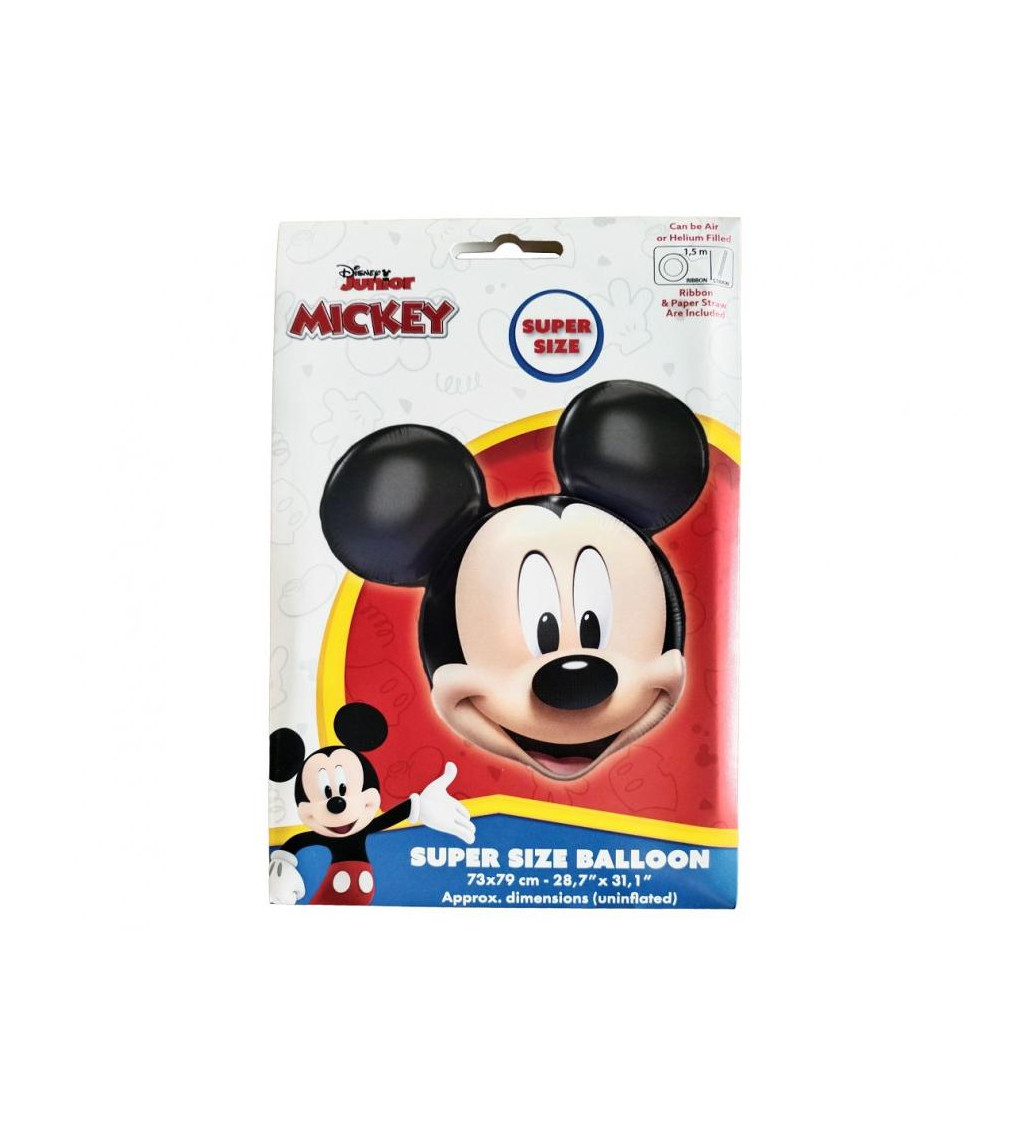 Mickey Mouse hlava – veľký fóliový balónik Disney
