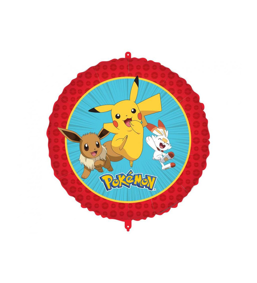Fóliový balónik Pokémon