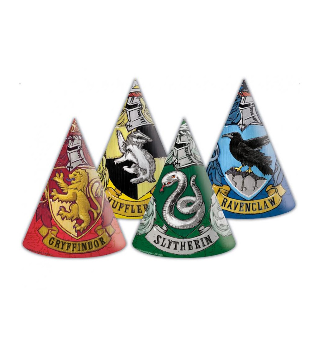 Harry Potter Hogwarts Houses – párty čiapočky