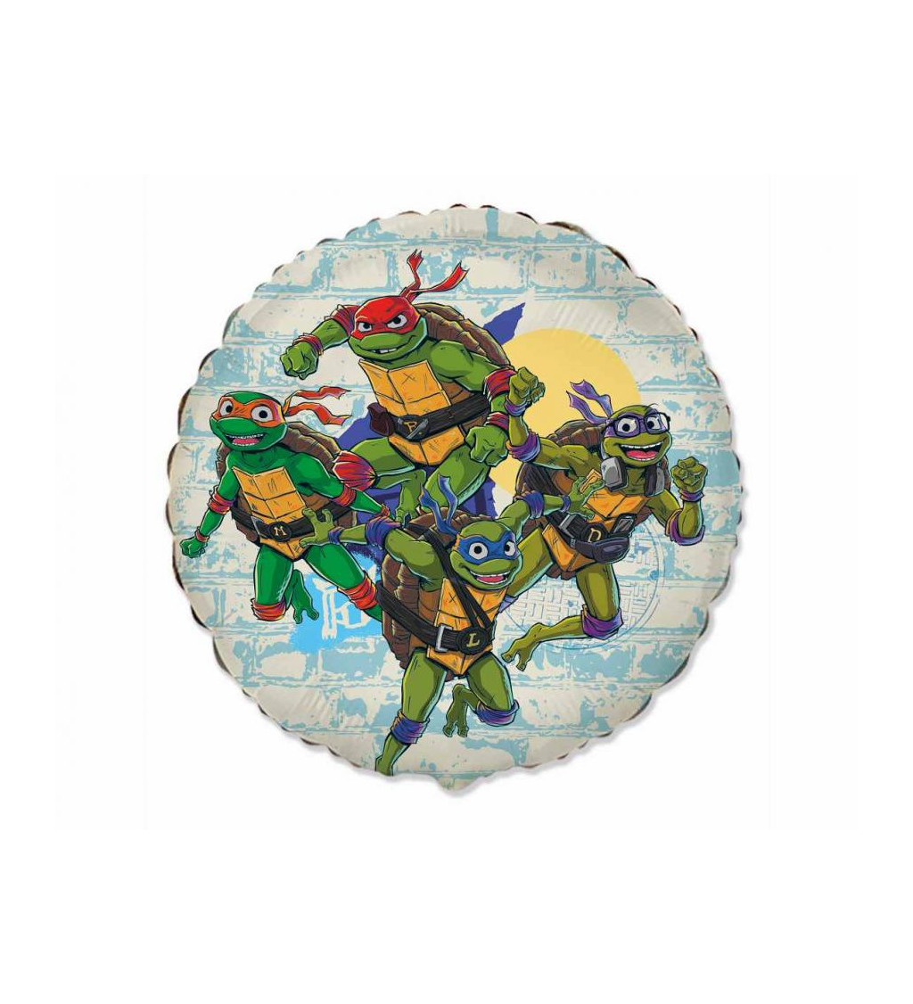 Ninja Turtles – fóliový balónik 46 cm