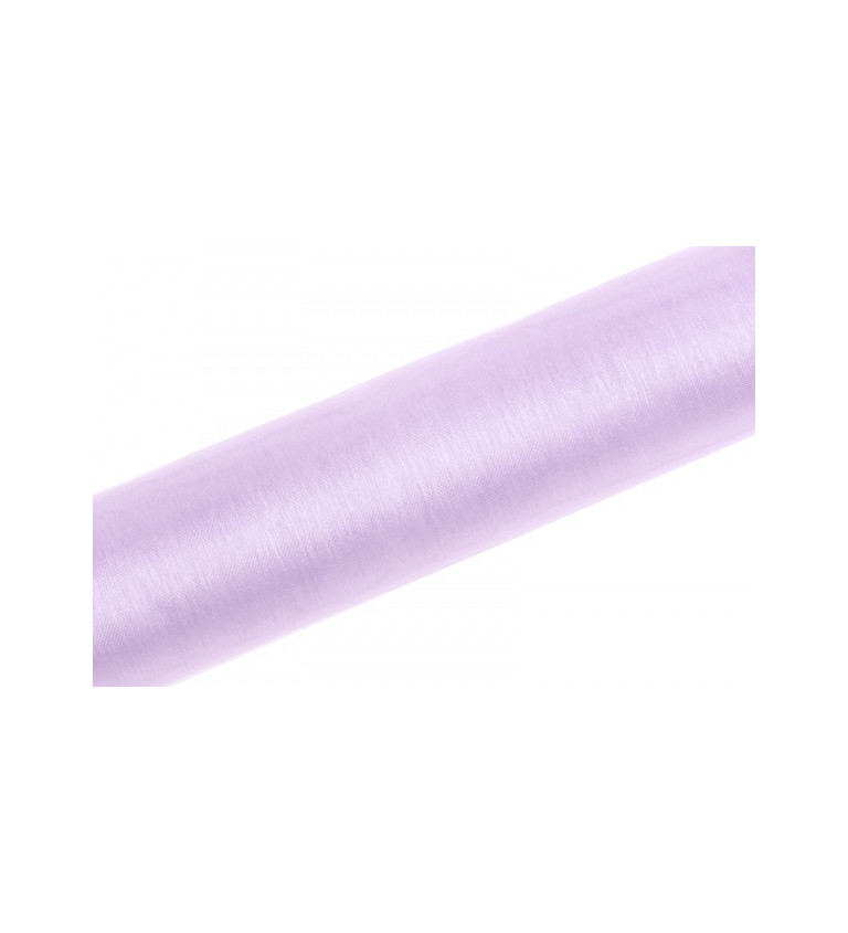 Dekoratívna organza (0,16 m) - levanduľová