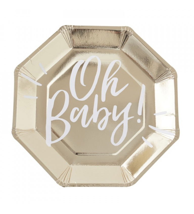 Tanieriky Oh baby - zlaté