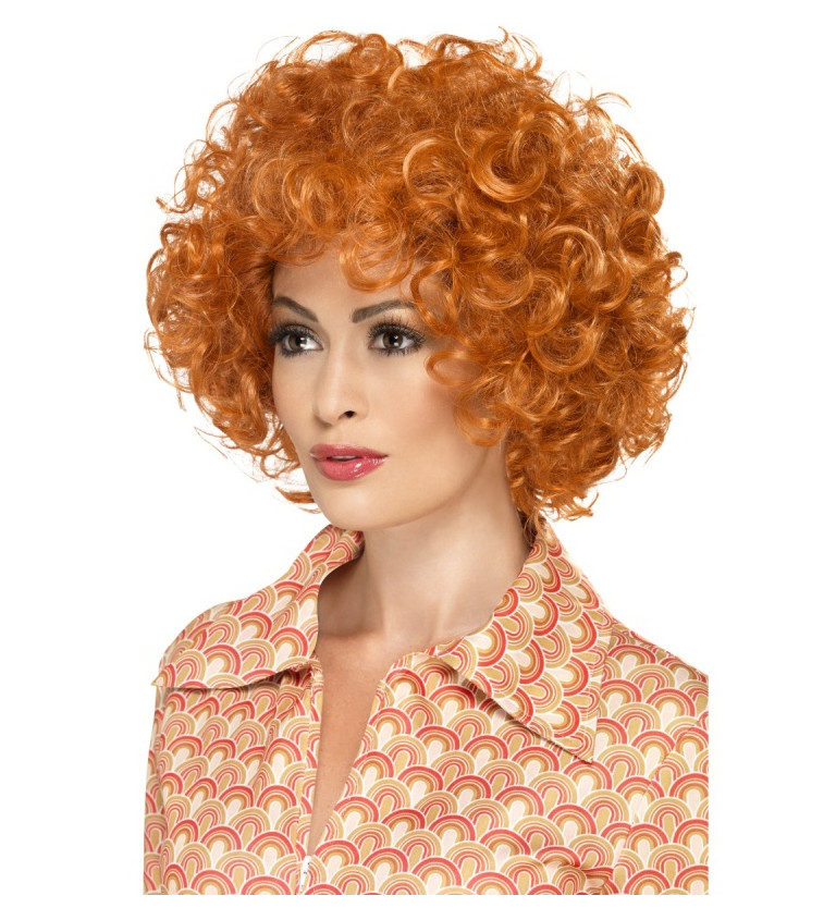 Dámska parochňa ryšavé afro