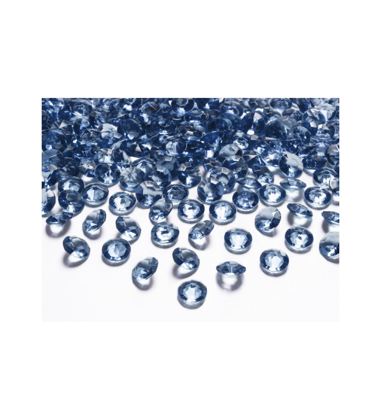 Konfety - tmavé modré diamanty