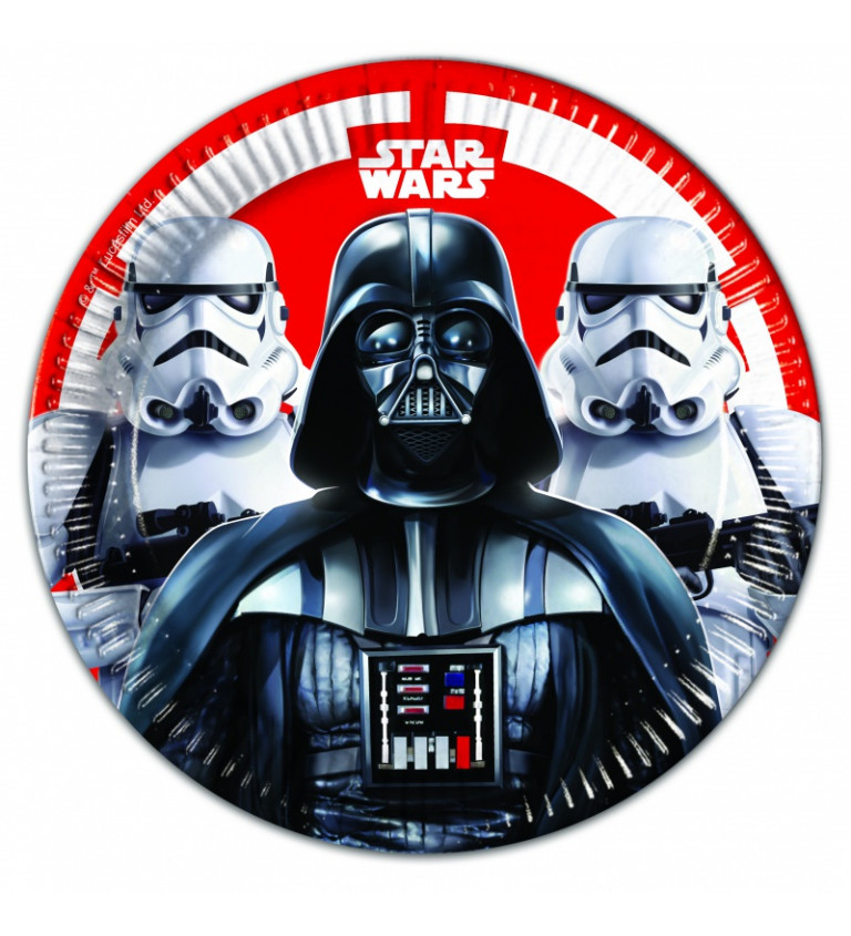 Papierové tanieriky - Star Wars
