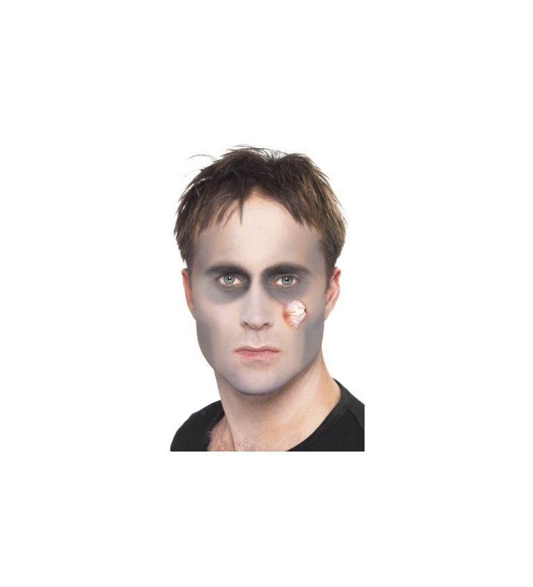 Zombie líčidlá s okom