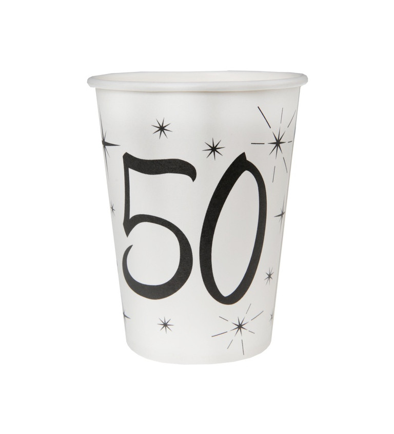 Kelímky s číslom 50