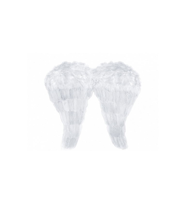 Anjelské krídla biele