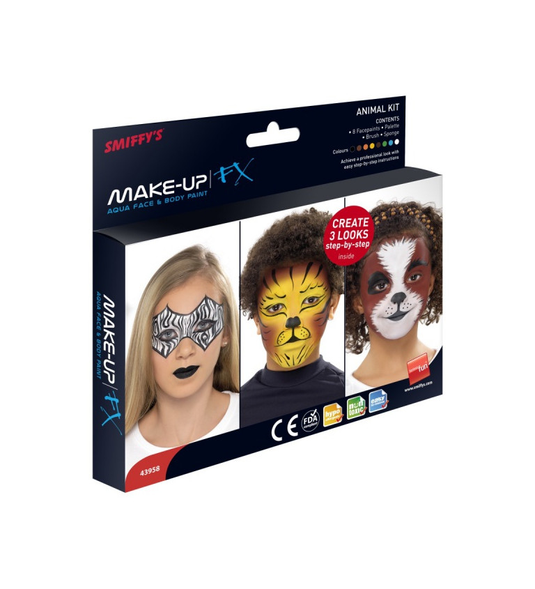 Detský zvierací make-up