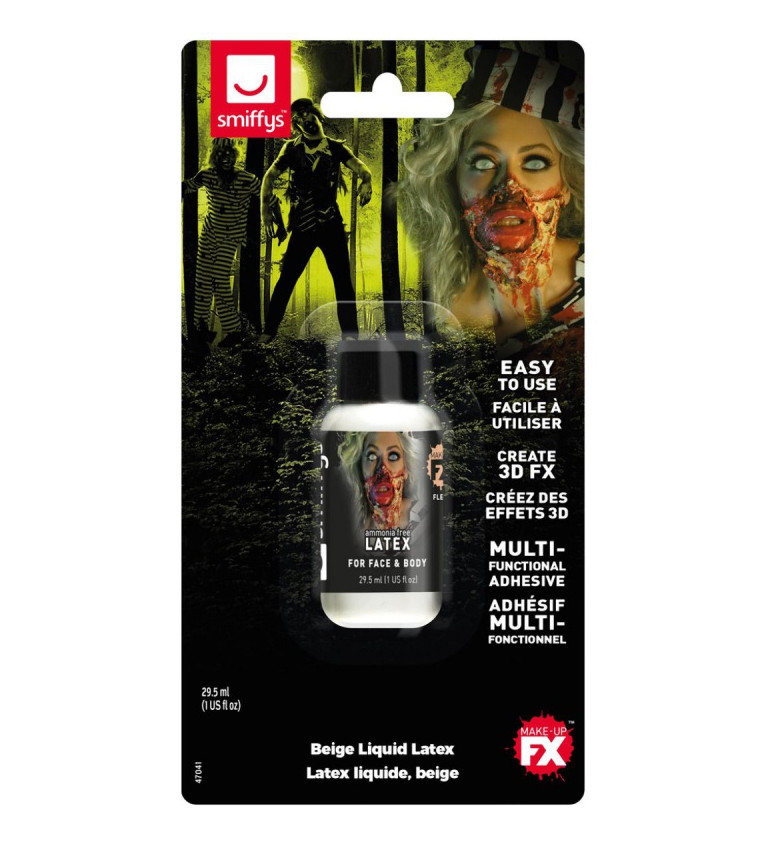 Tekutý zombie latex - telový