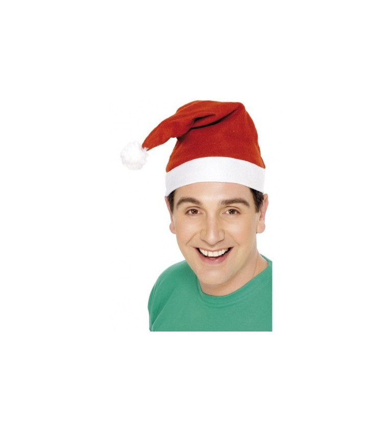 Santová červená čiapka