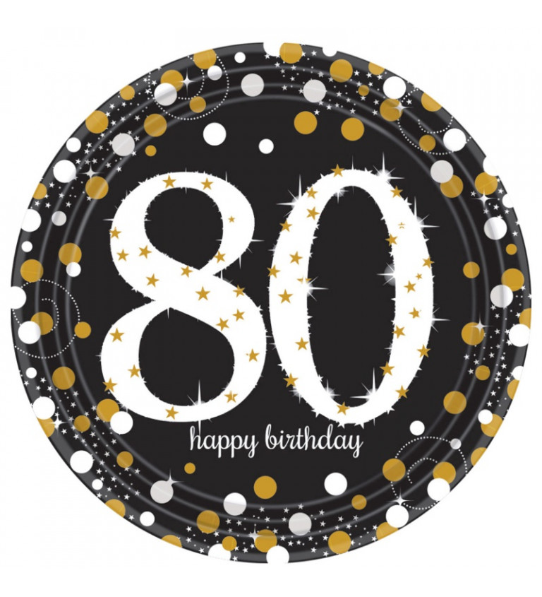 Zlaté party tanieriky - 80 rokov