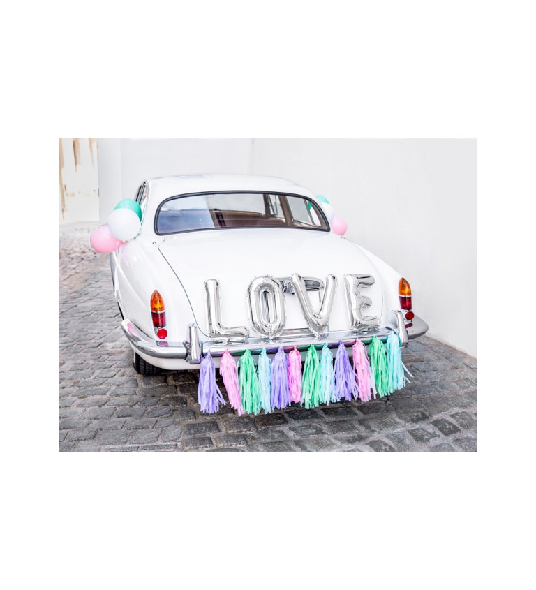 Dekorácie na auto - Love mix