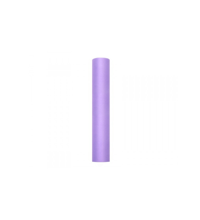 Jednofarebný fialový tyl - 0,5 m