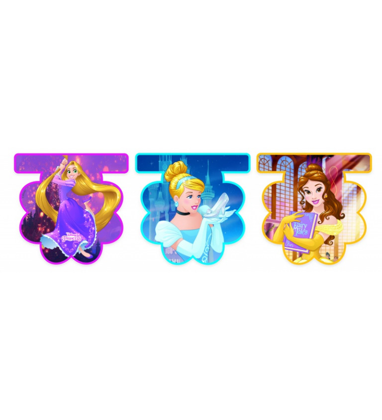 Girlanda Princeznej - Disney
