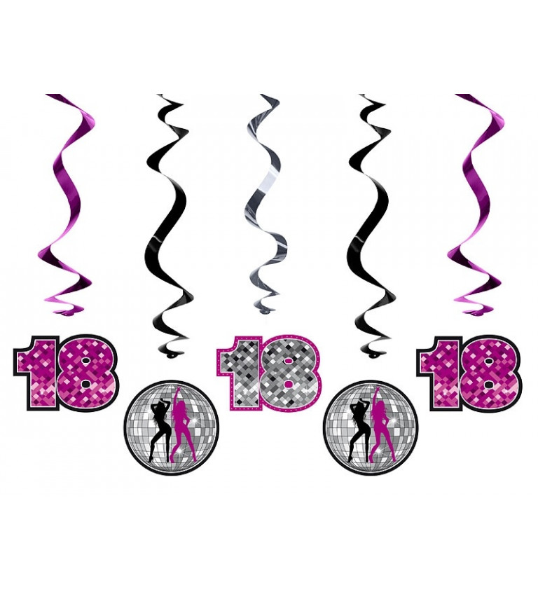 Dekoračné špirálky 18