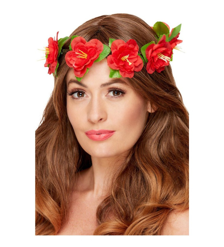 Hawaii čelenka kvetinová